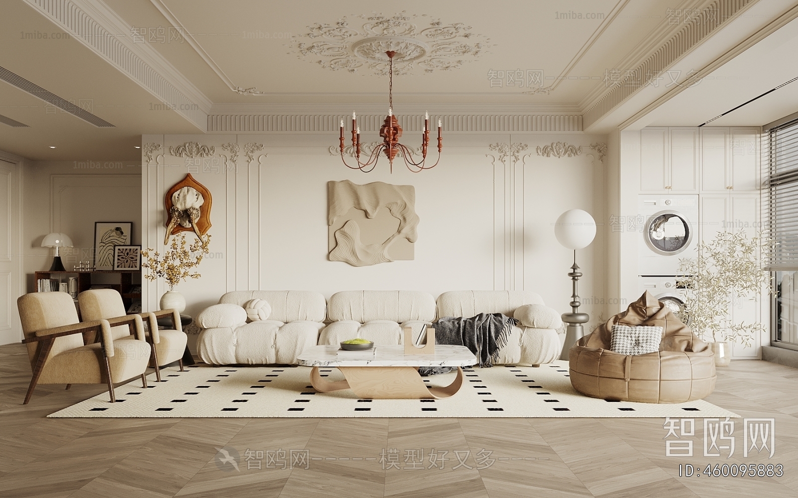 French Style A Living Room