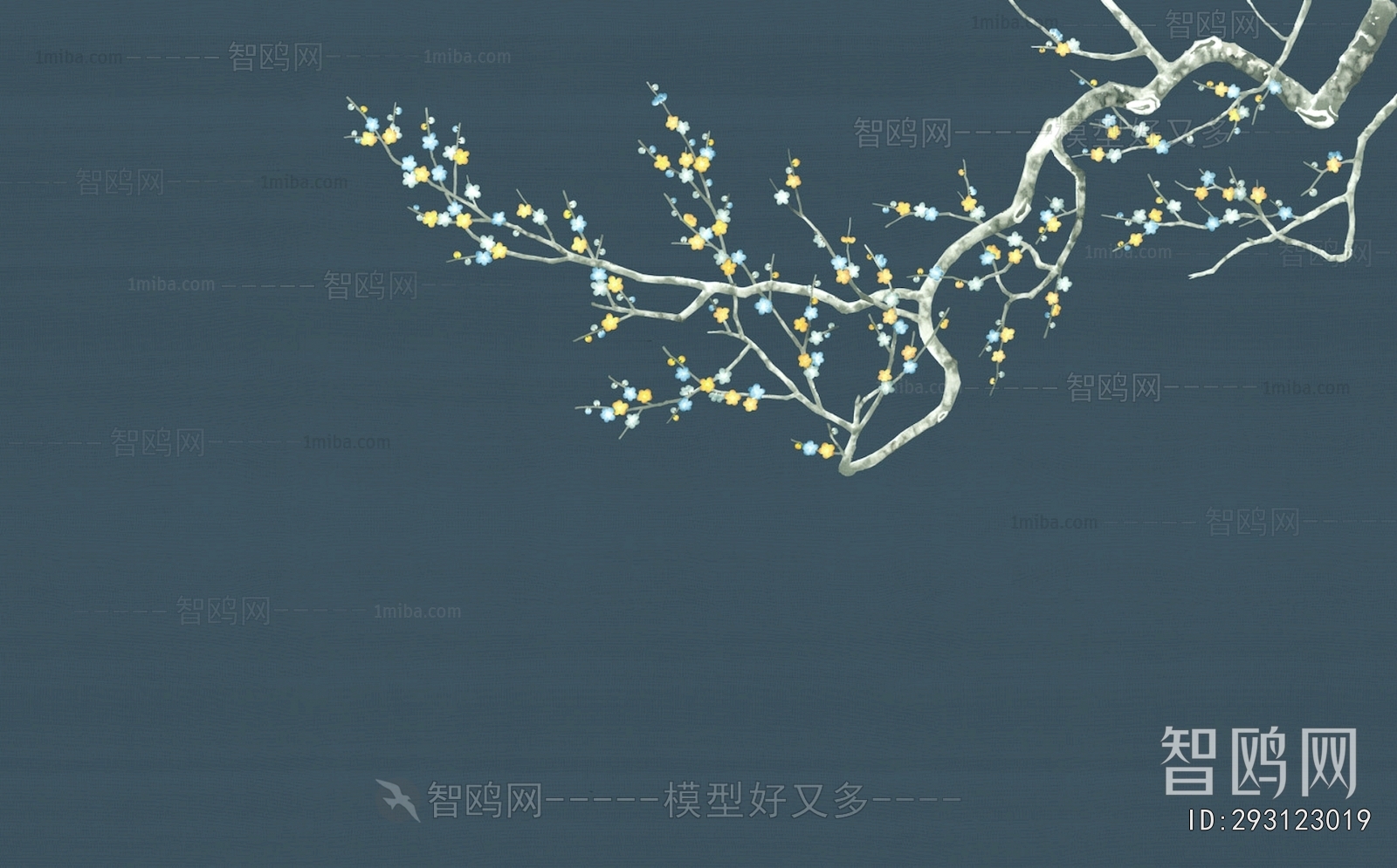 新中式花鸟壁纸