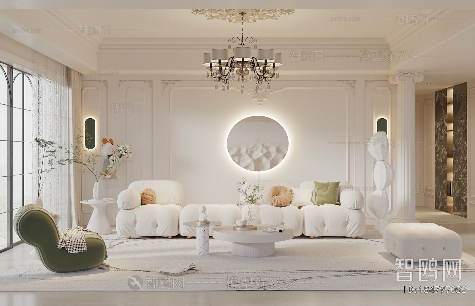 French Style A Living Room