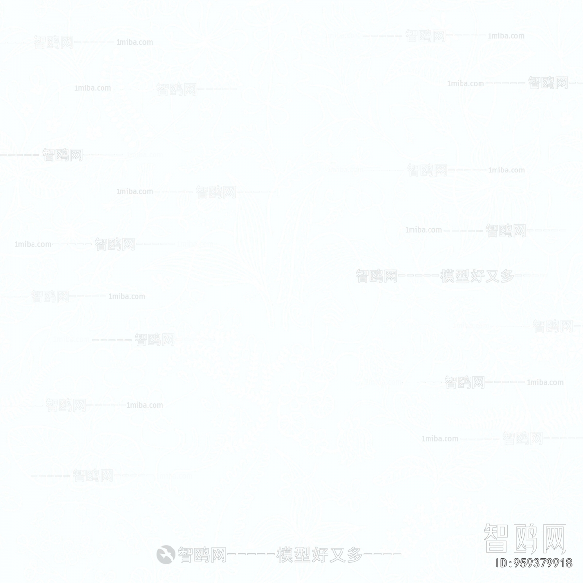 现代花纹壁纸