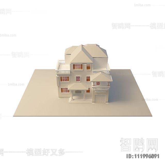 Simple European Style Detached Villa