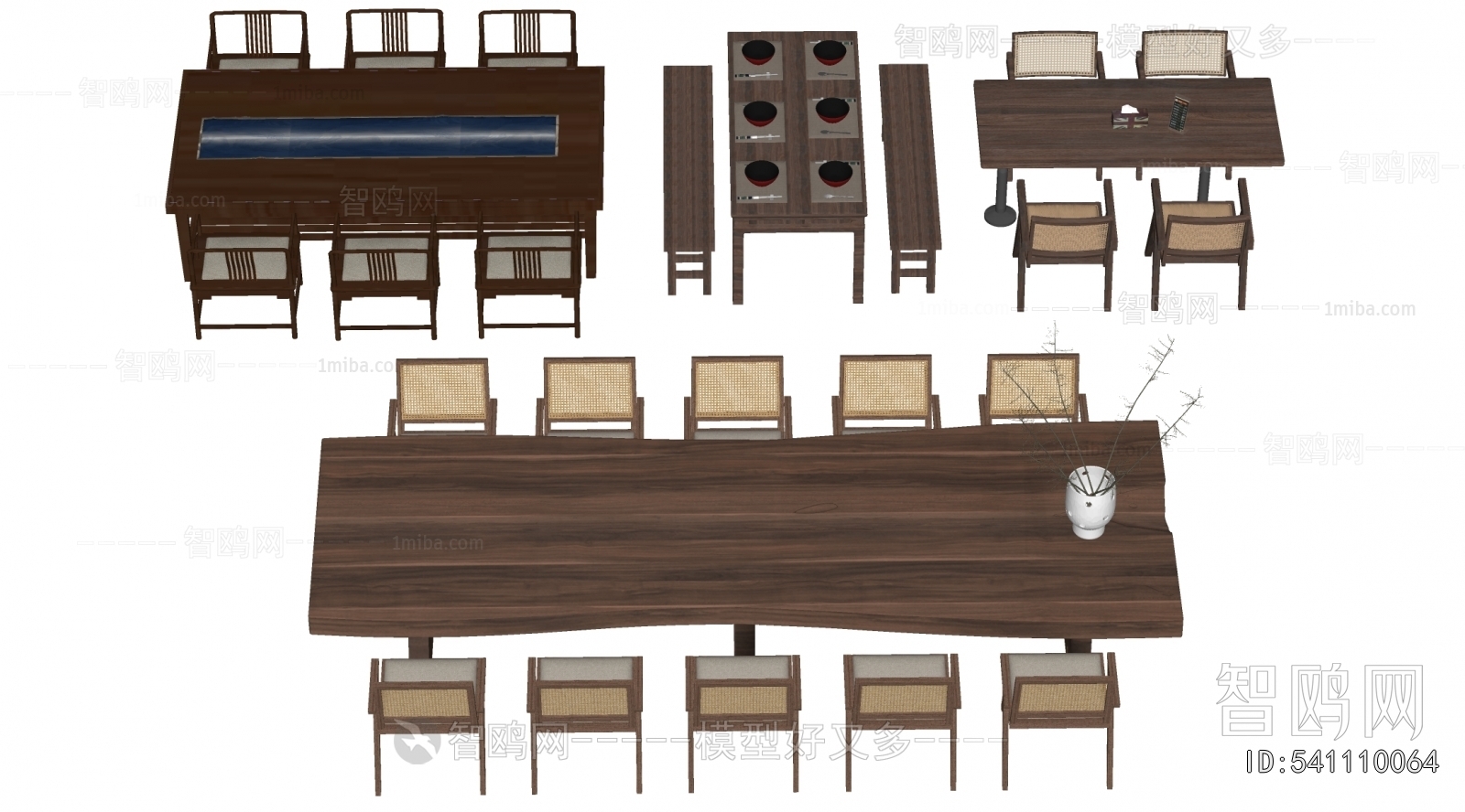 Chinese Style Dining Table And Chairs