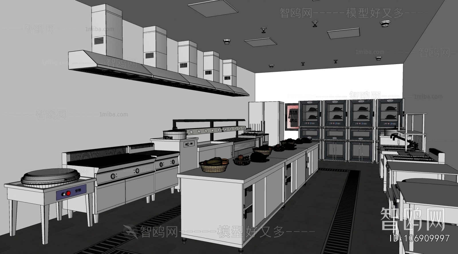 Modern Central Kitchen