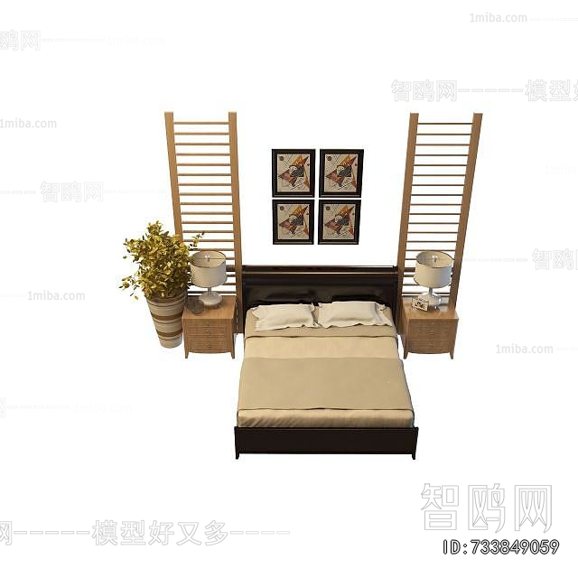 Modern Double Bed