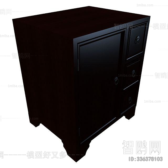 New Chinese Style Side Cabinet