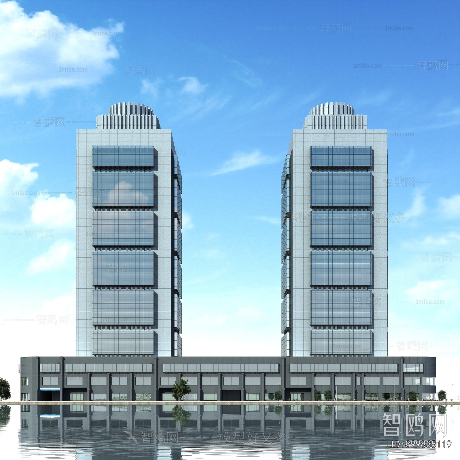 Modern Appearance Of Commercial Building