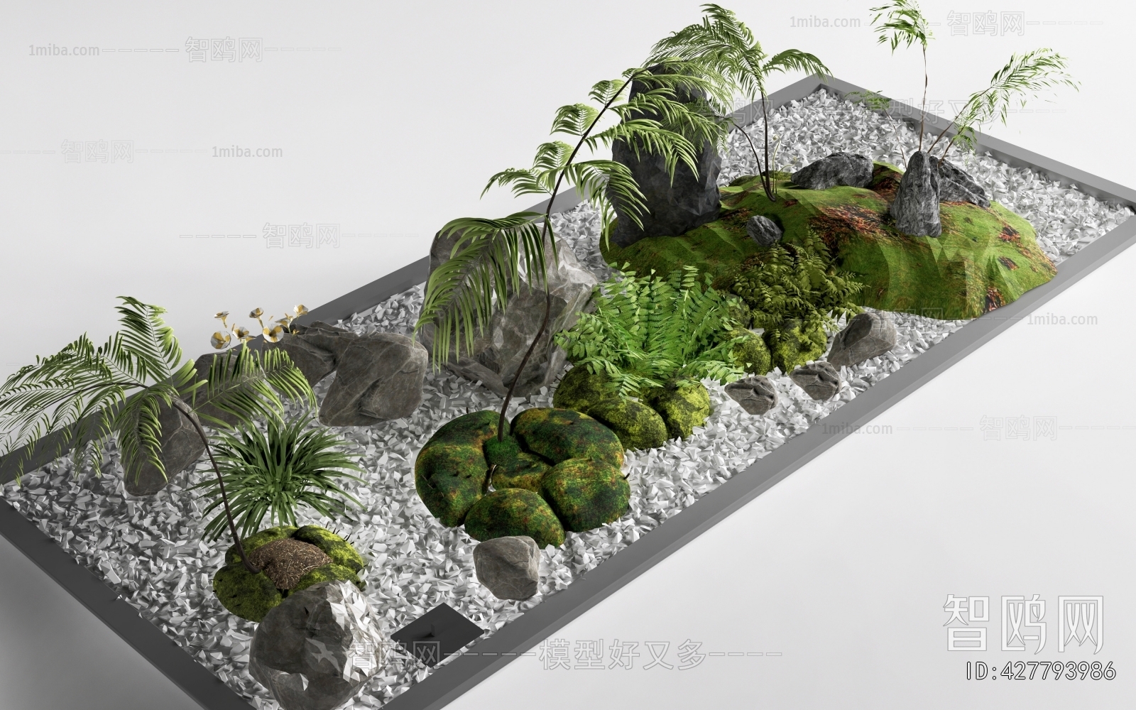 New Chinese Style Rockery Waterscape
