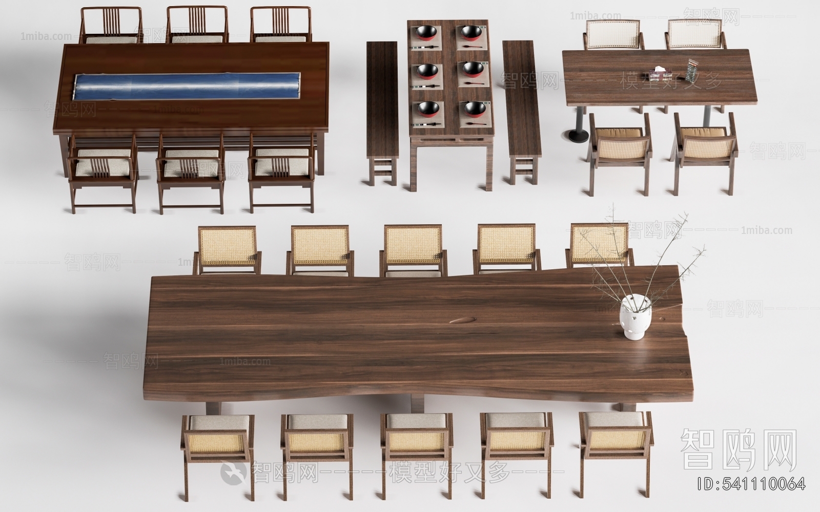 Chinese Style Dining Table And Chairs