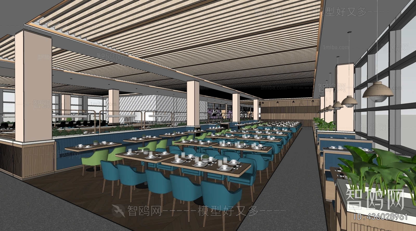 Modern Office Canteen