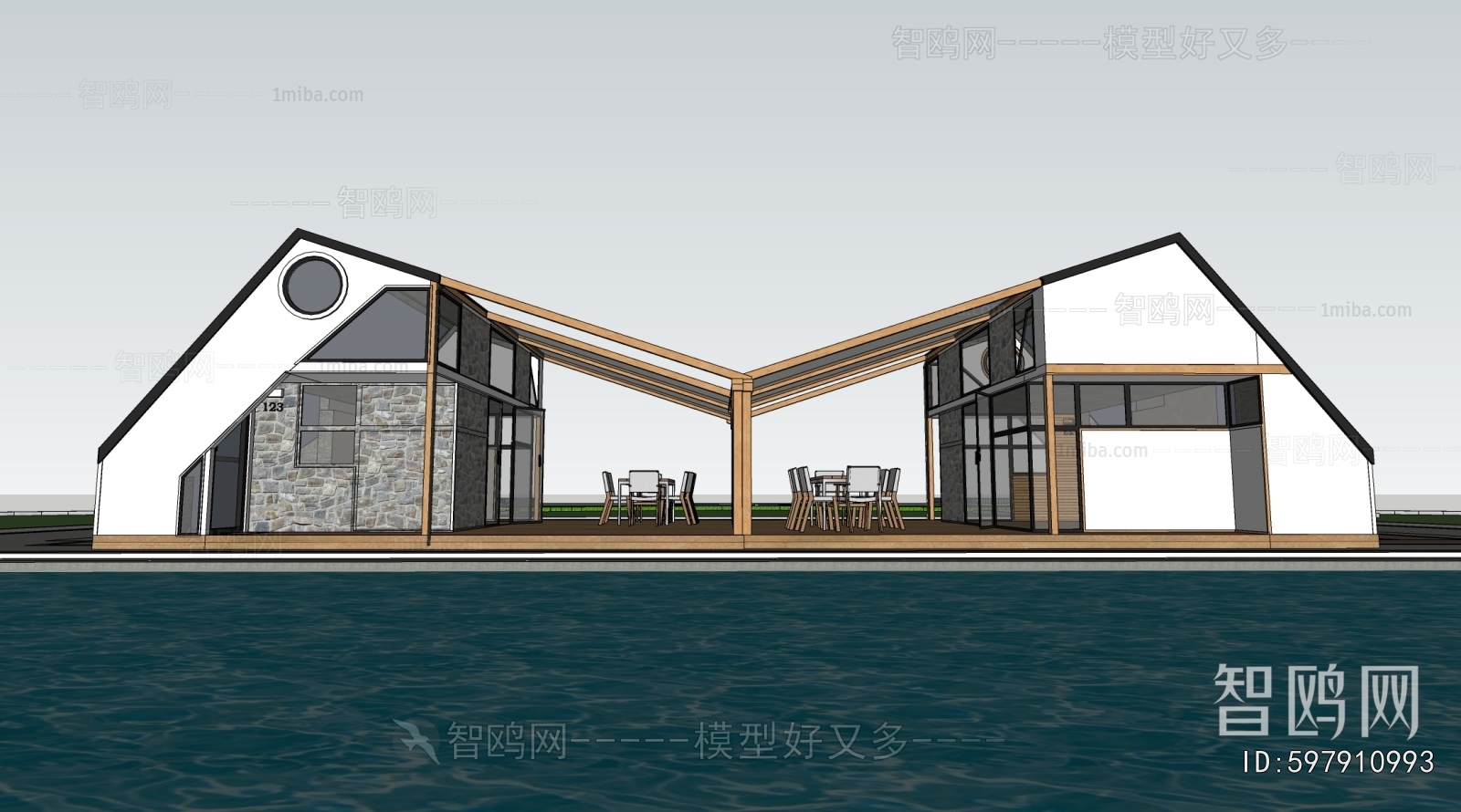 Modern Appearance Of Commercial Building