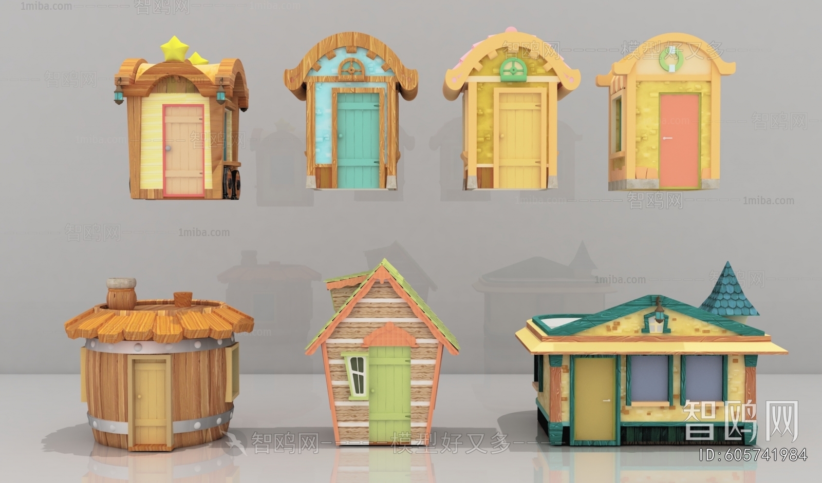 Modern Cartoon House