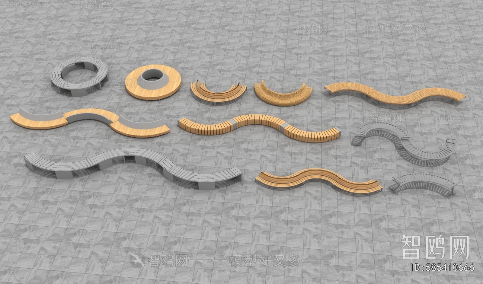 Modern Communal Chair