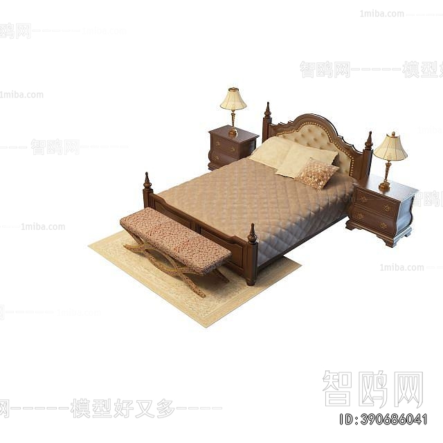 European Style Double Bed