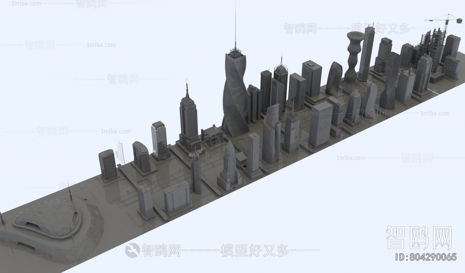 Modern Appearance Of Commercial Building