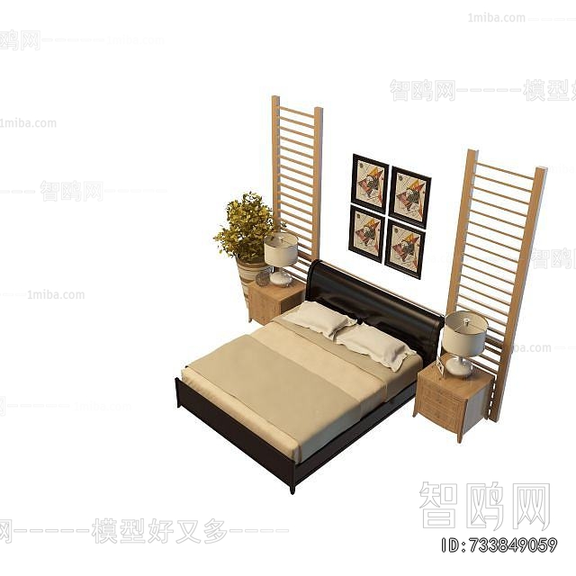 Modern Double Bed