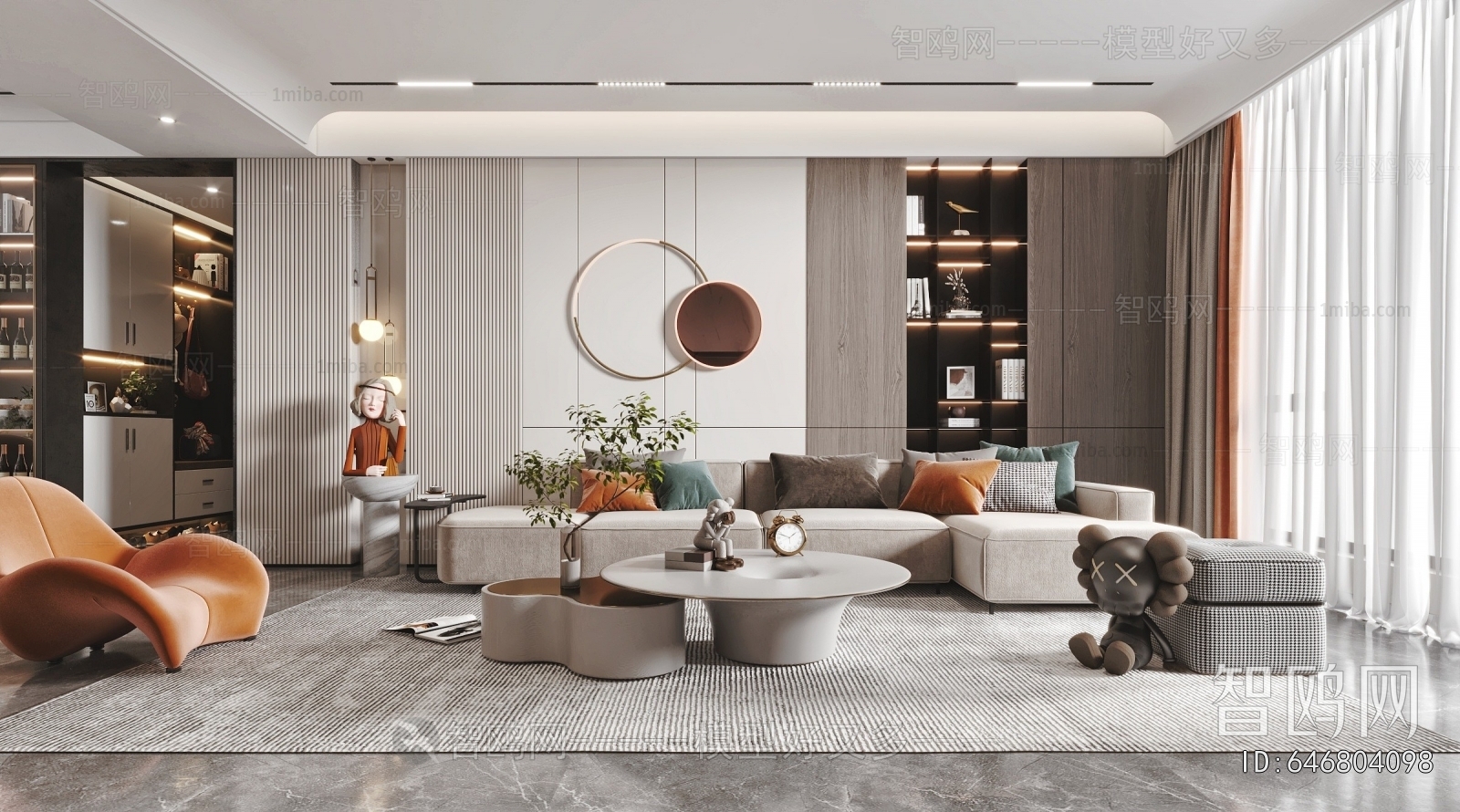 Modern A Living Room