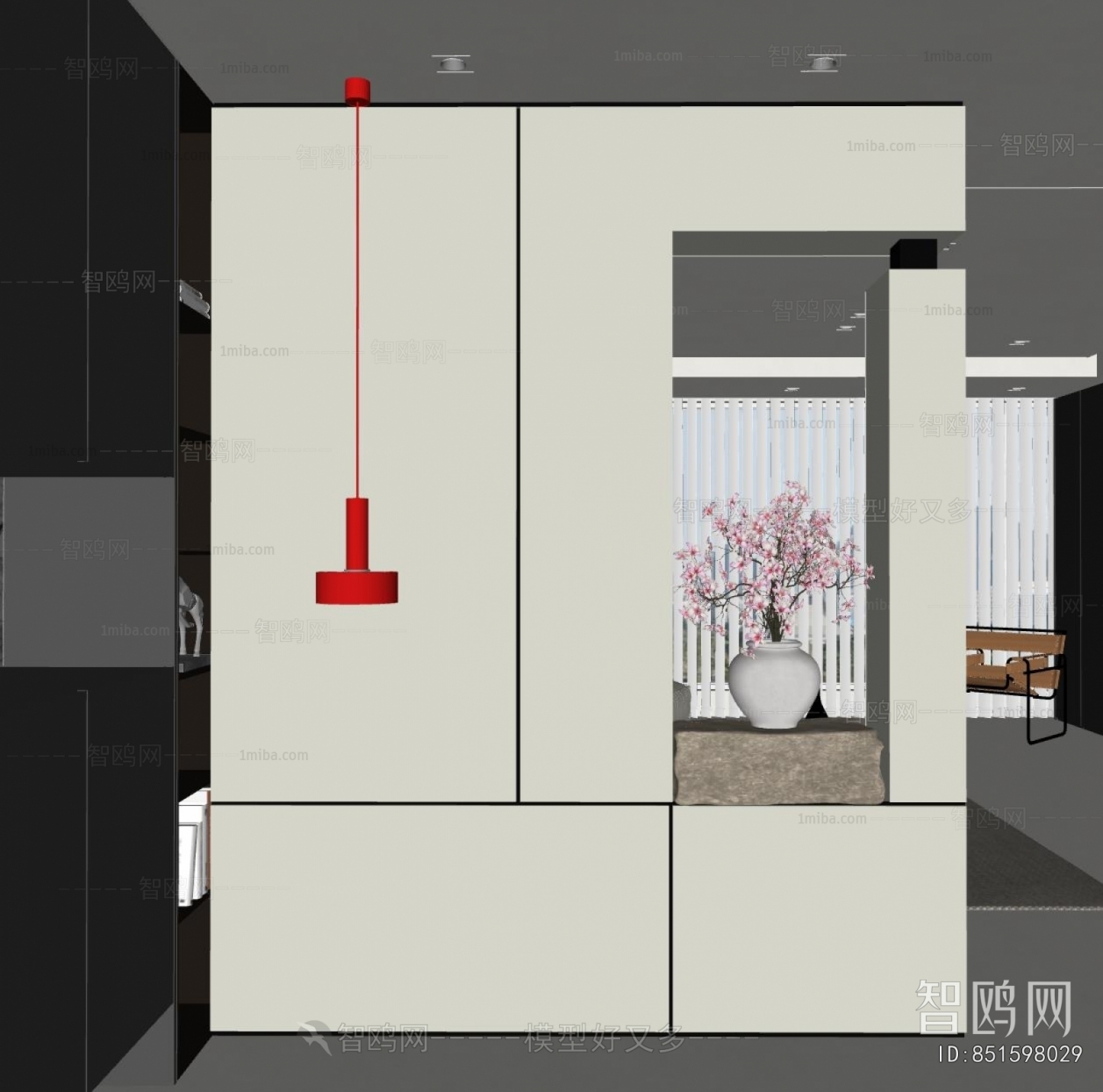 现代意式玄关过道