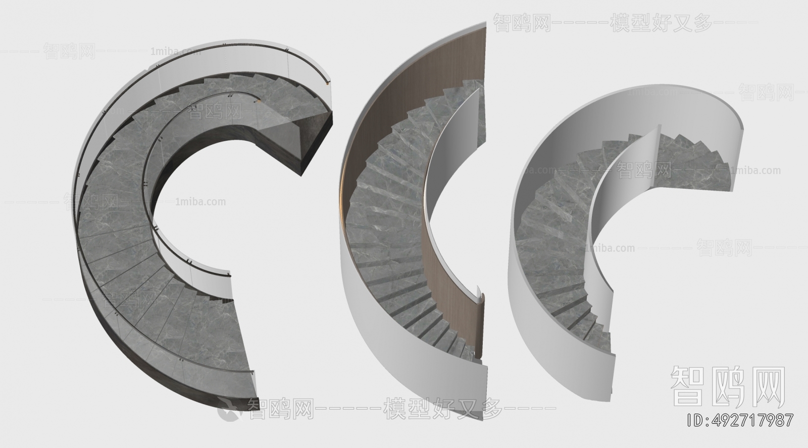 Modern Rotating Staircase