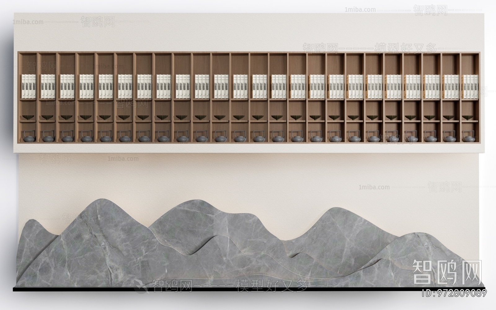 New Chinese Style Decorative Cabinet