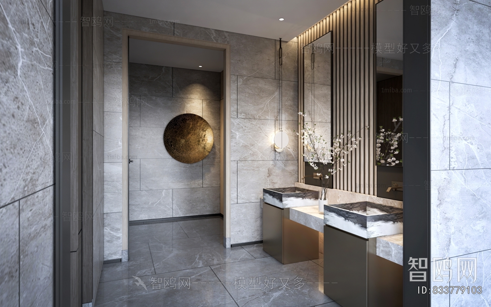 Modern Public Toilet