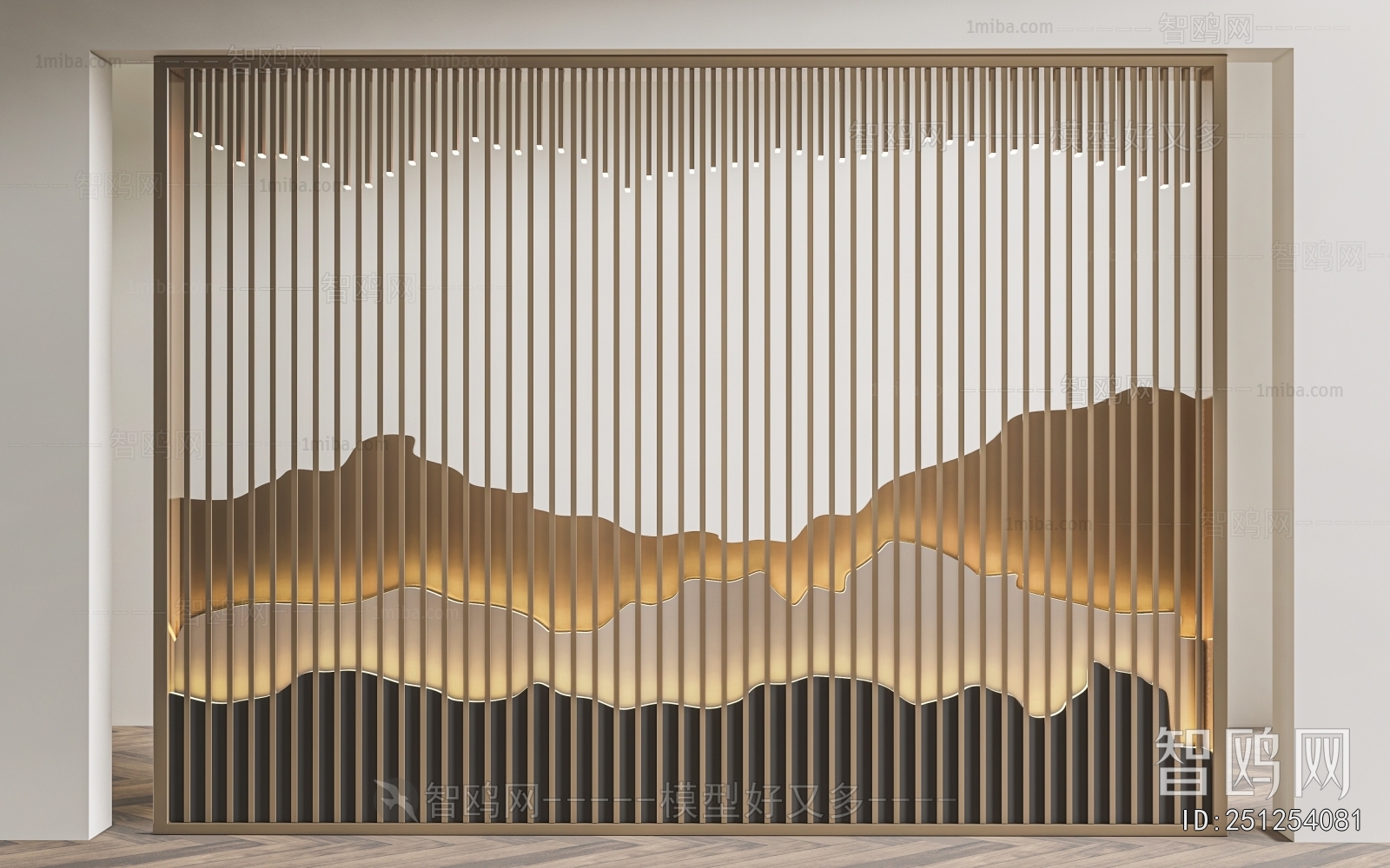 New Chinese Style TV Wall