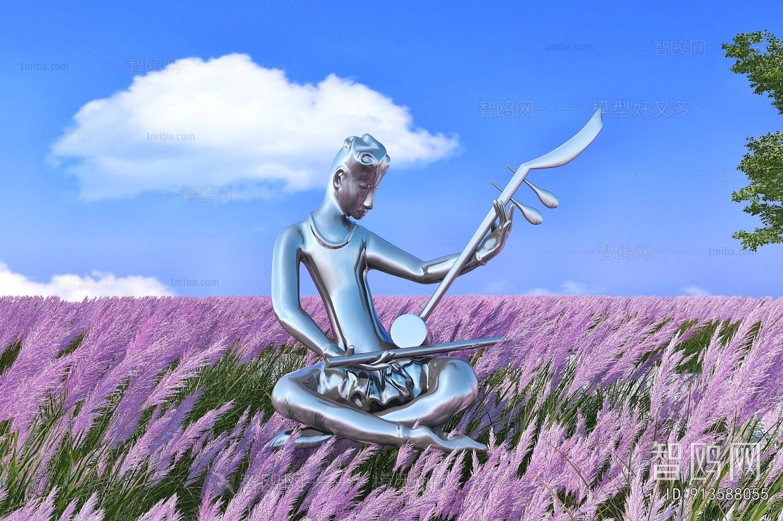 Modern Sculpture Sketch