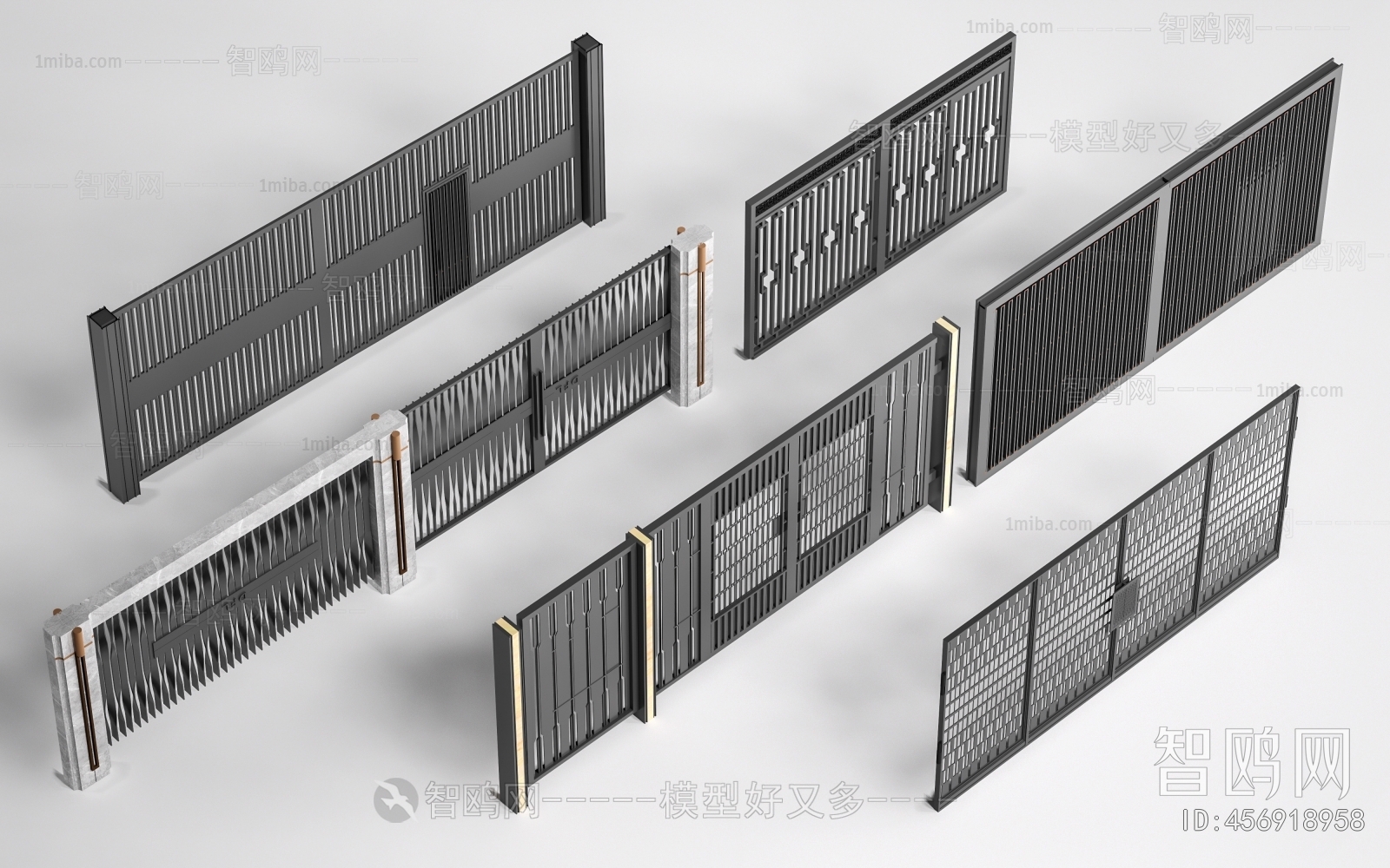 New Chinese Style Gate