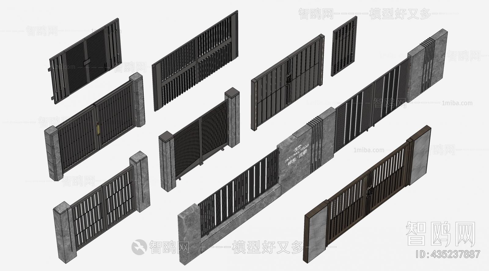 New Chinese Style Gate