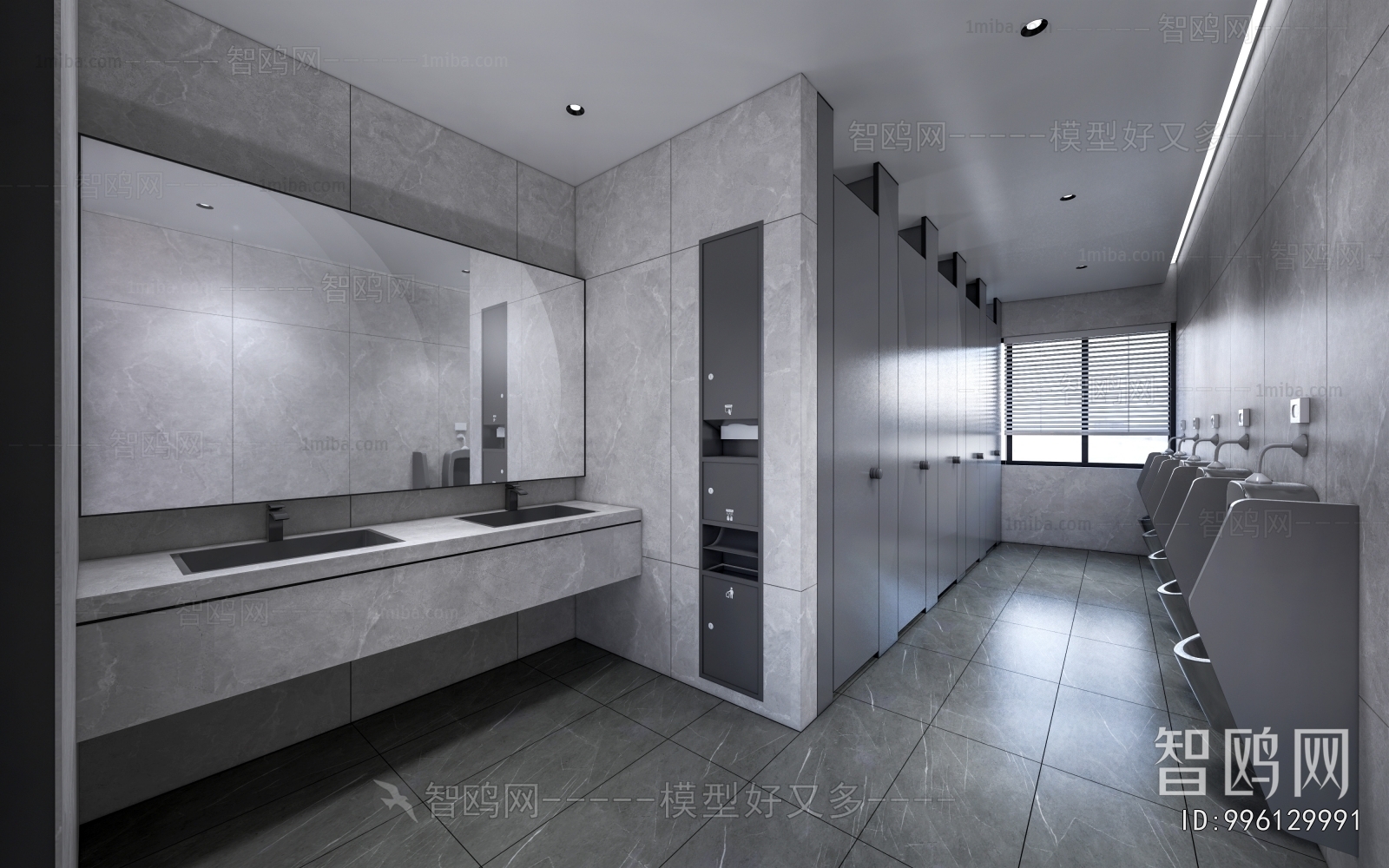 Modern Public Toilet