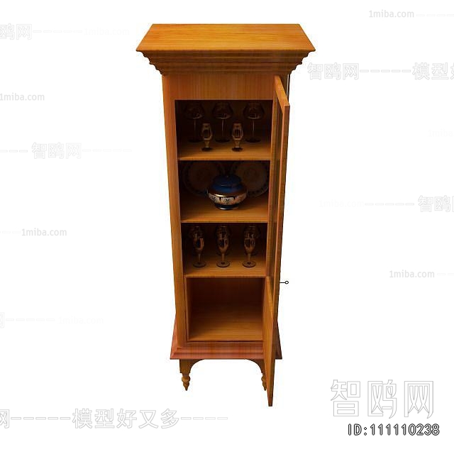 European Style Wine Cabinet