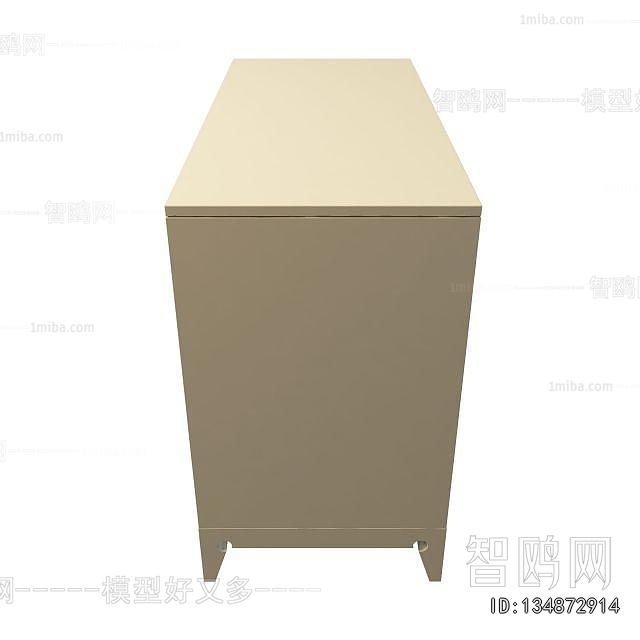 Simple European Style Side Cabinet