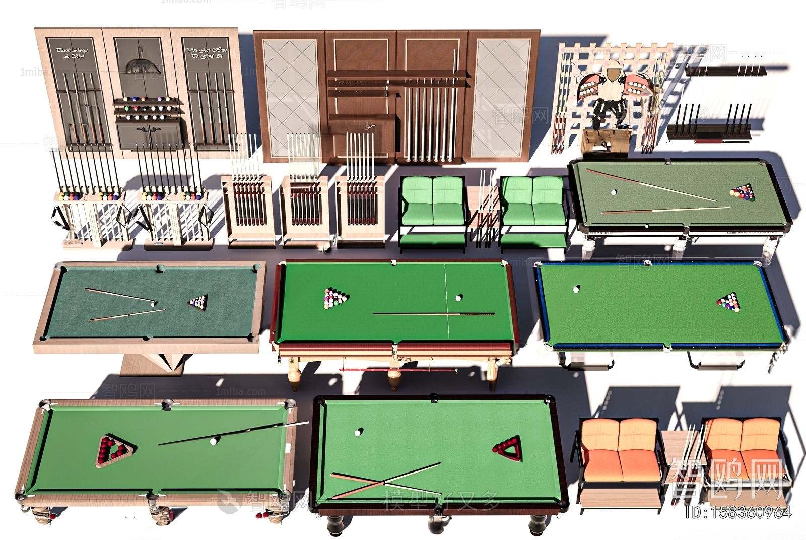 Modern Pool Table