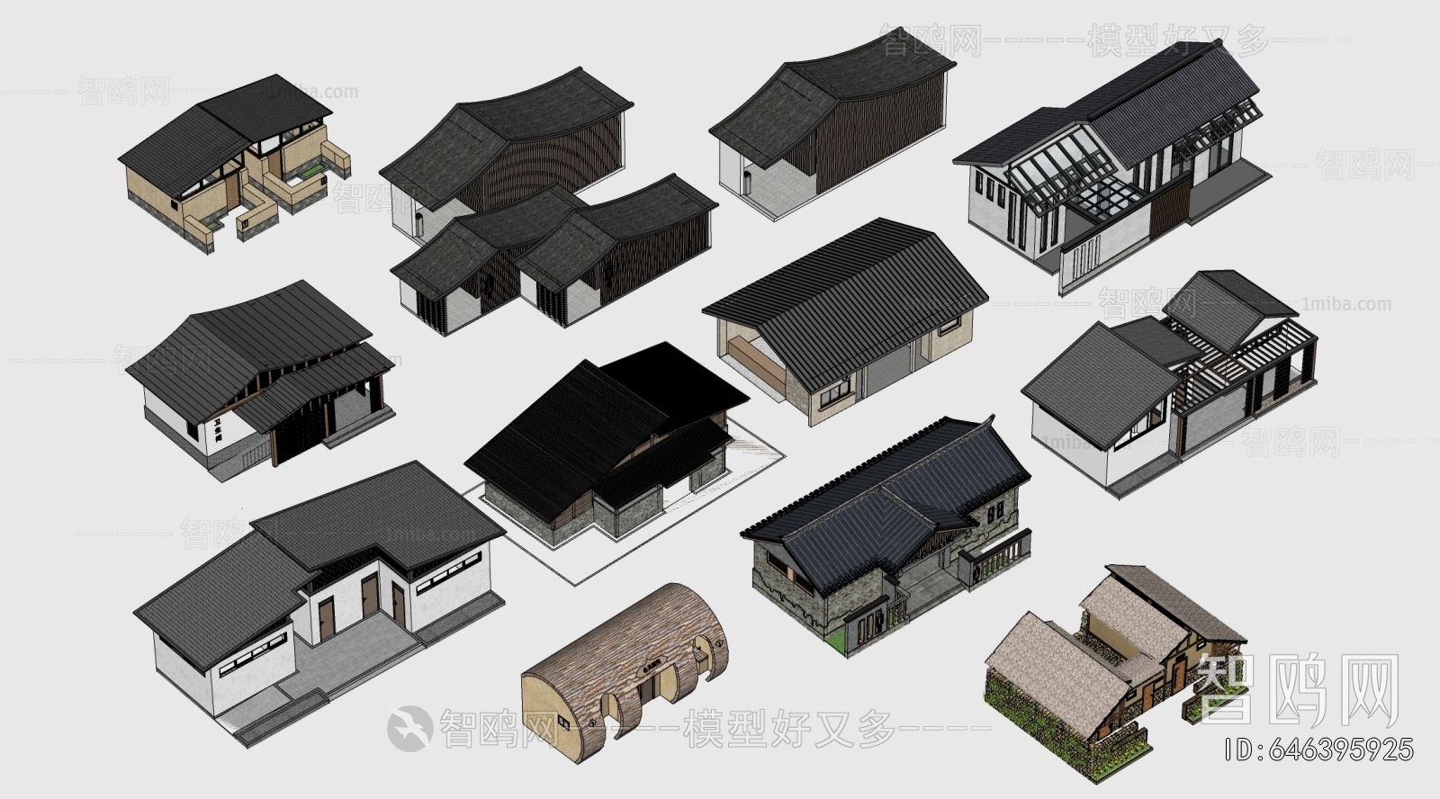 New Chinese Style Public Building