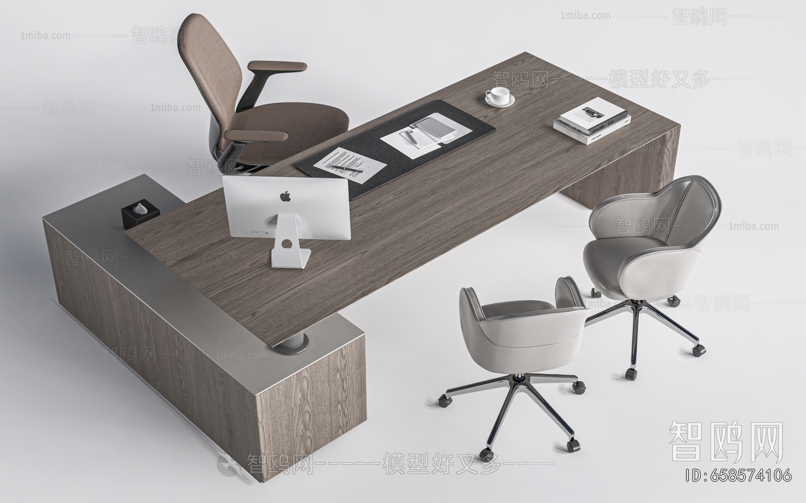 Modern Office Desk And Chair