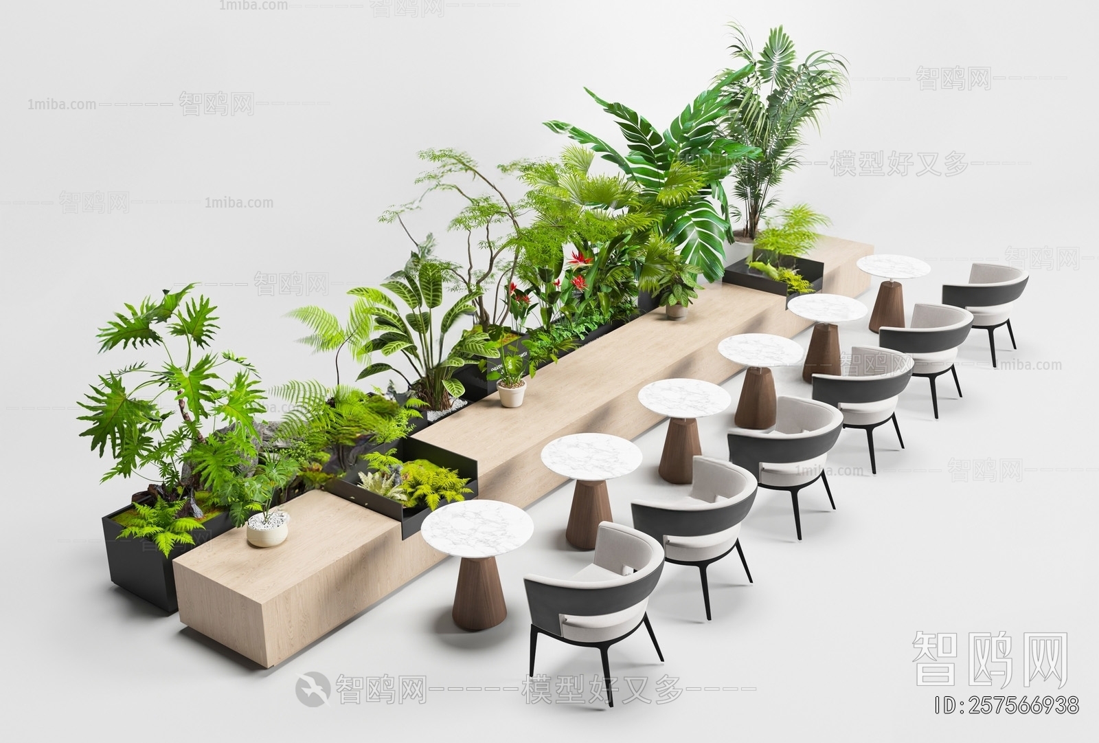 Modern Leisure Table And Chair