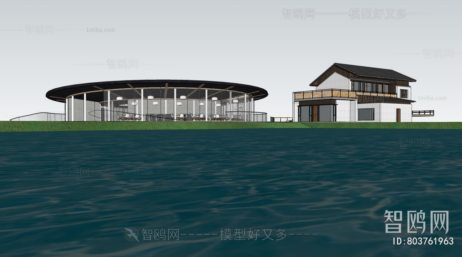 Modern Appearance Of Commercial Building