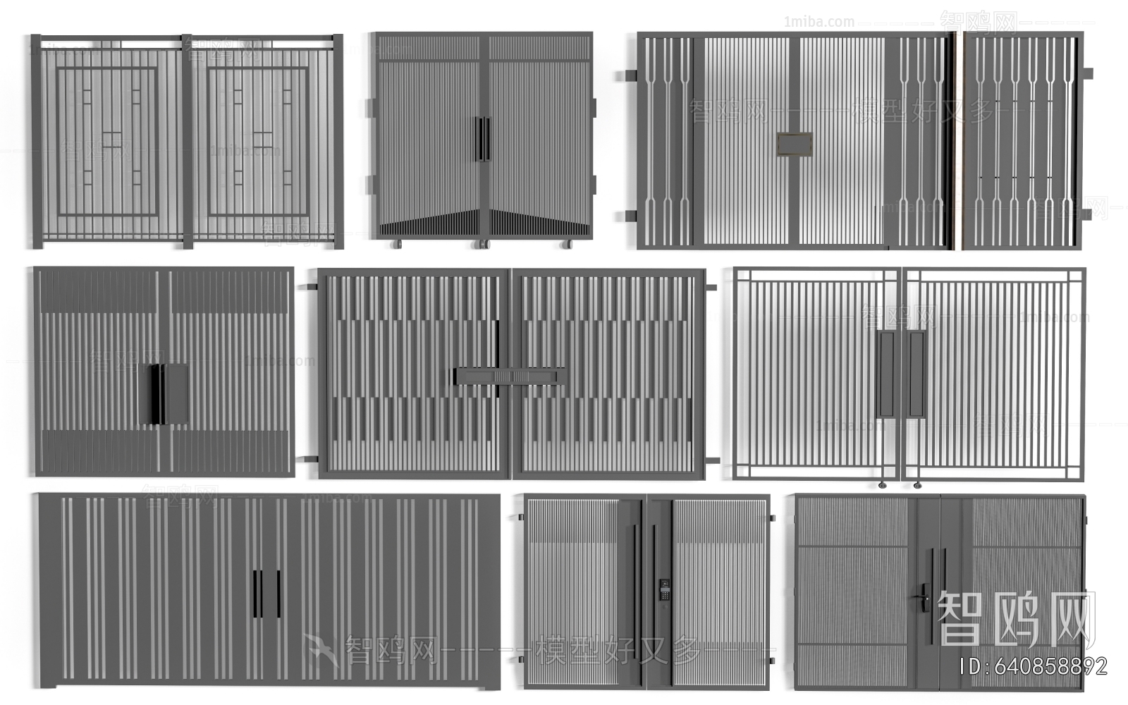 New Chinese Style Gate