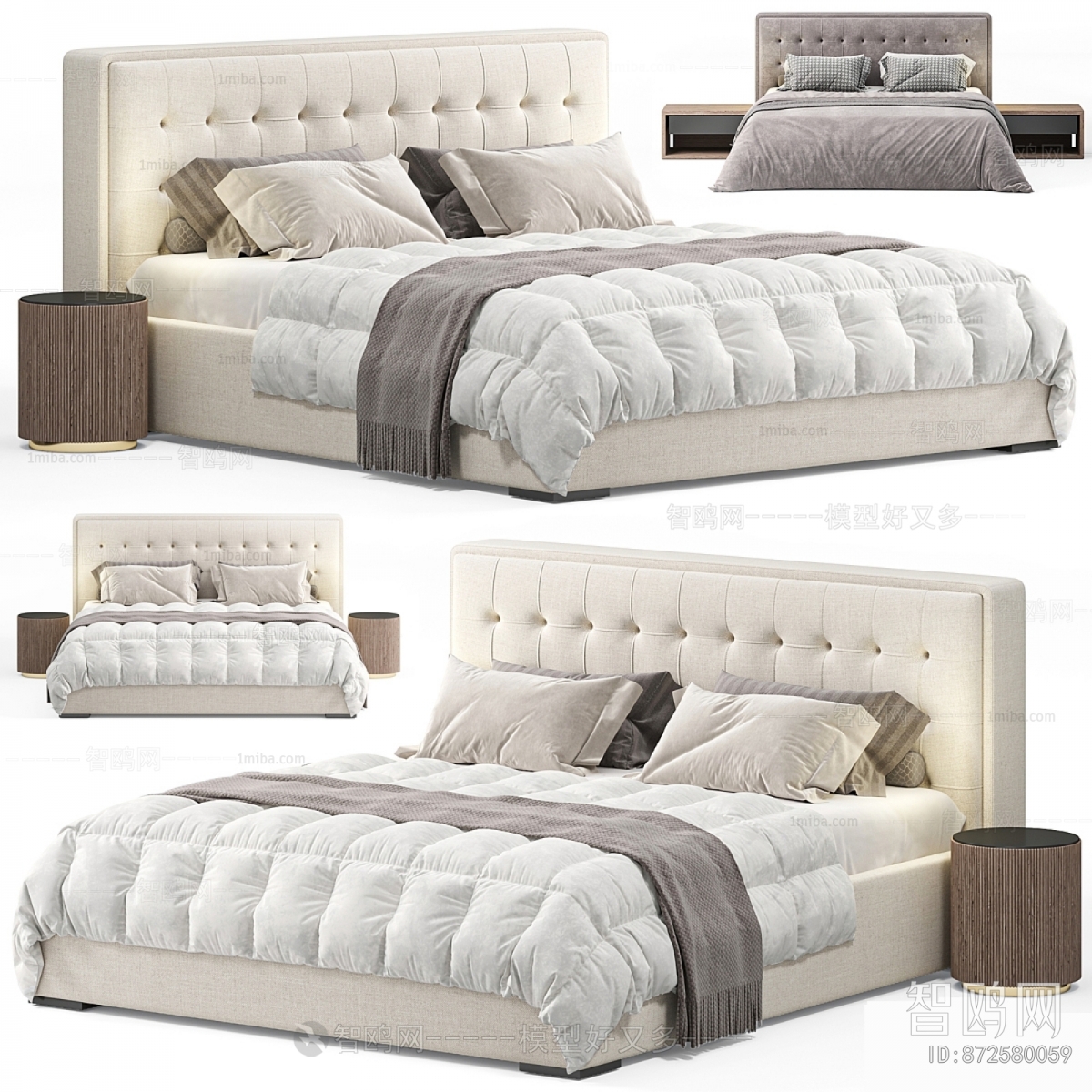Modern Double Bed