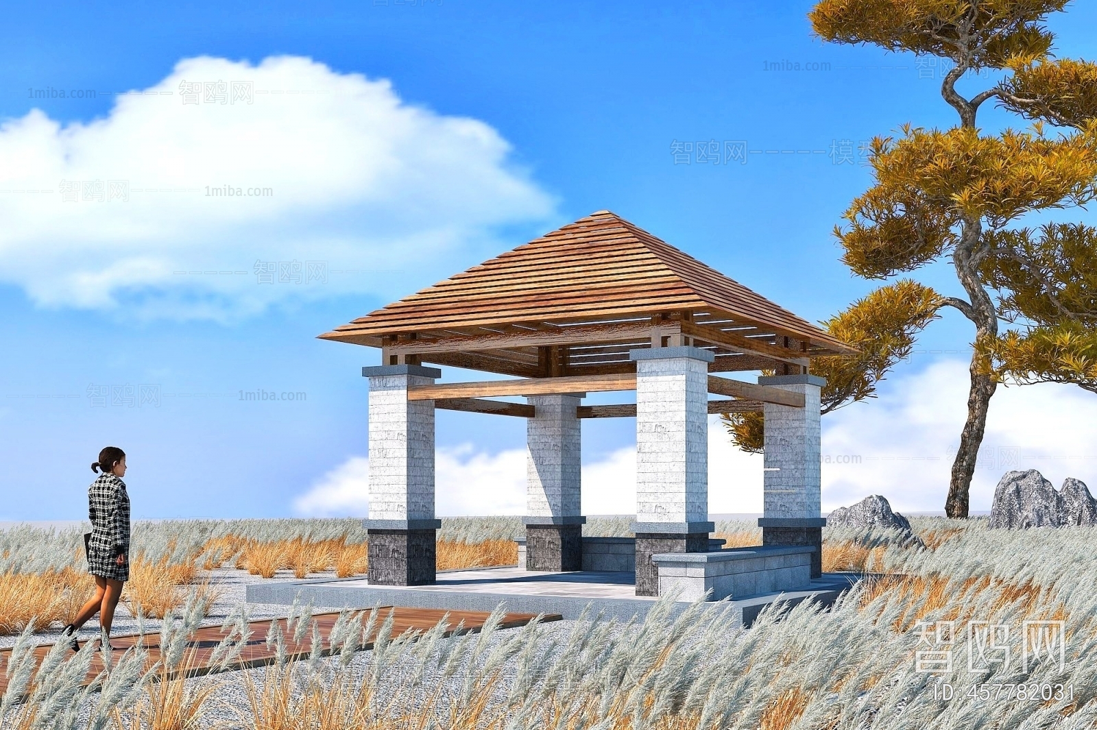 New Chinese Style Pavilion