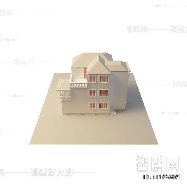 Simple European Style Detached Villa