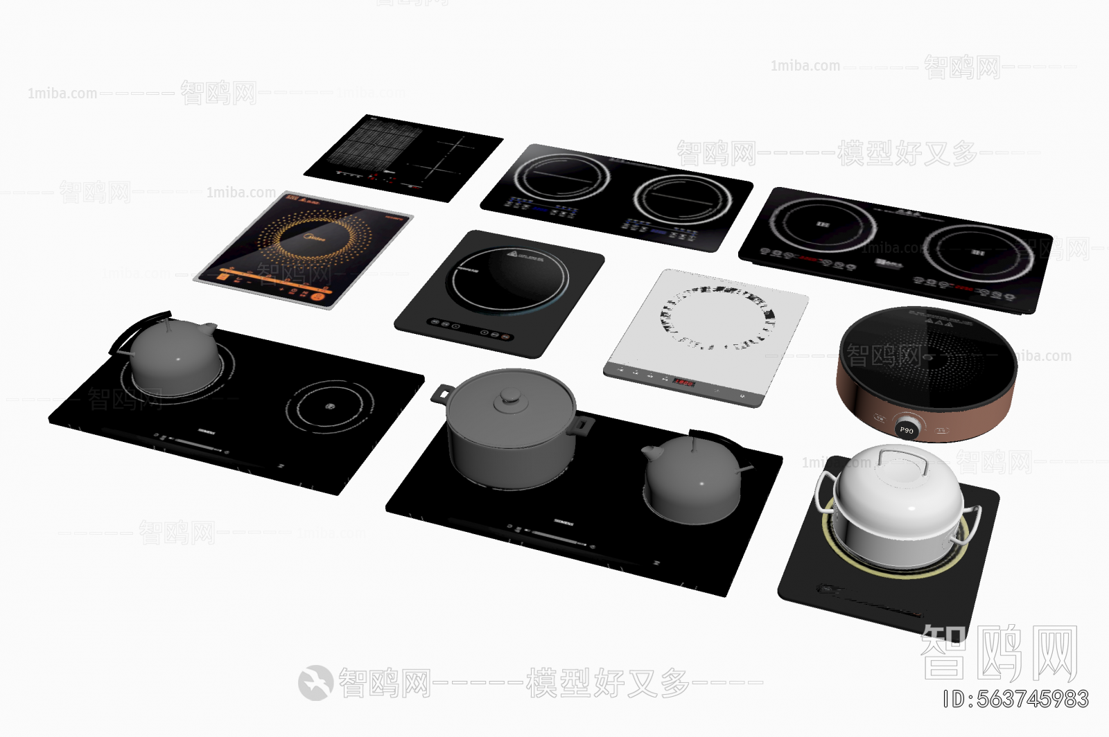 Modern Electric Kitchen Appliances