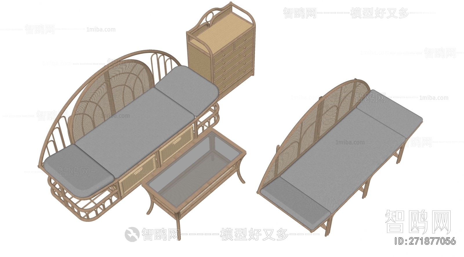 Modern Multi Person Sofa