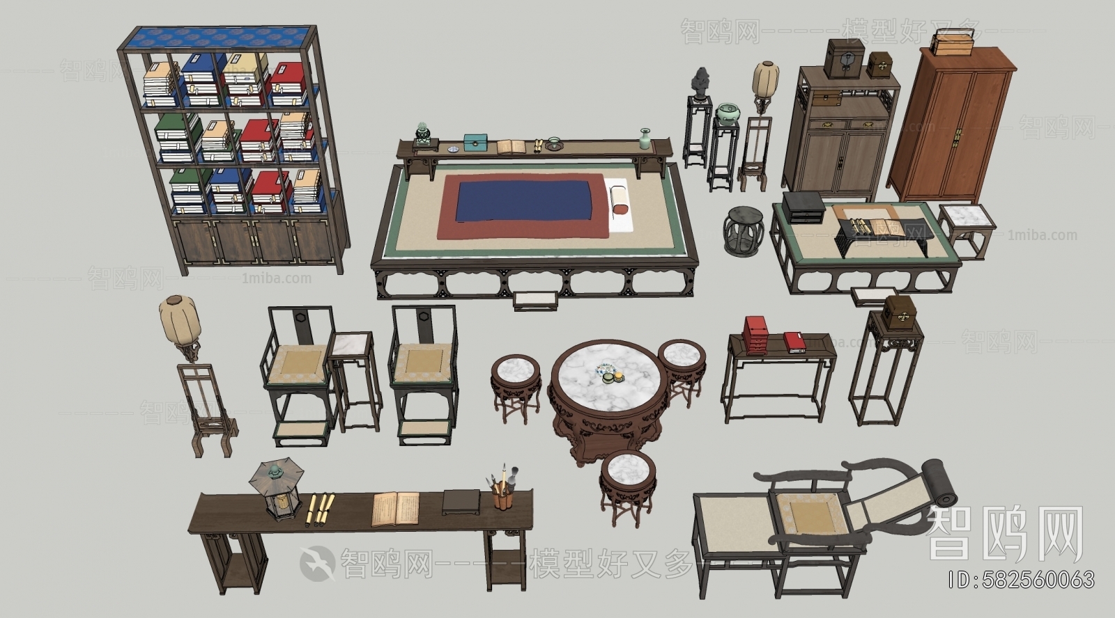 Chinese Style Double Bed