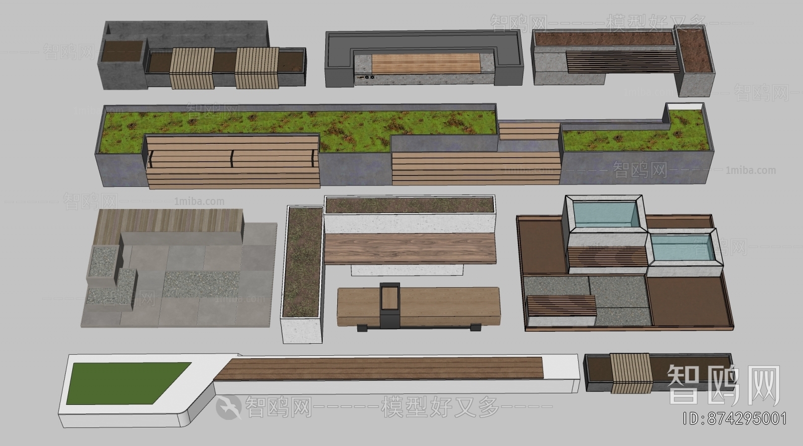 Modern Communal Chair