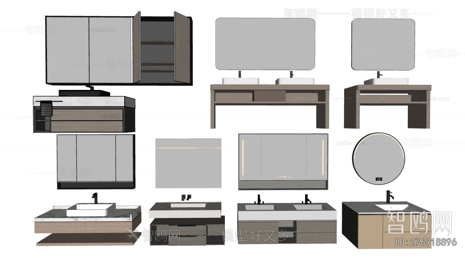 Modern Bathroom Cabinet