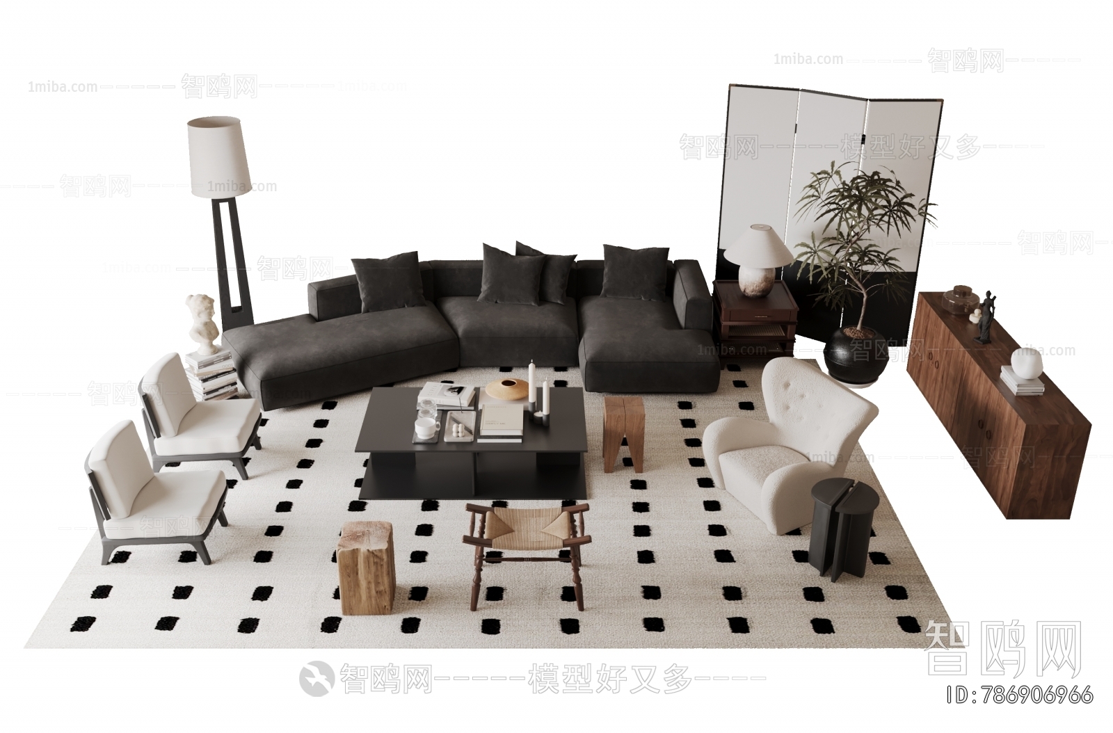 French Style Sofa Combination