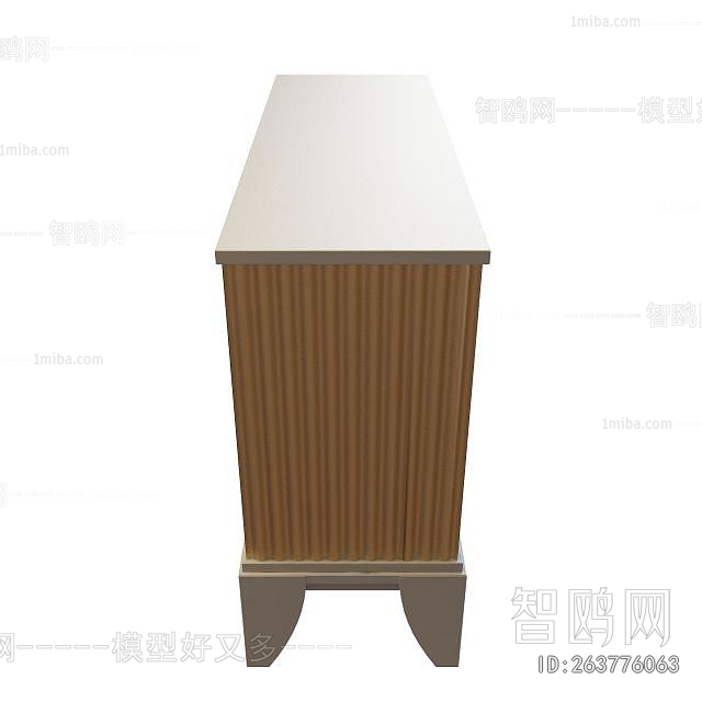 Simple European Style Side Cabinet