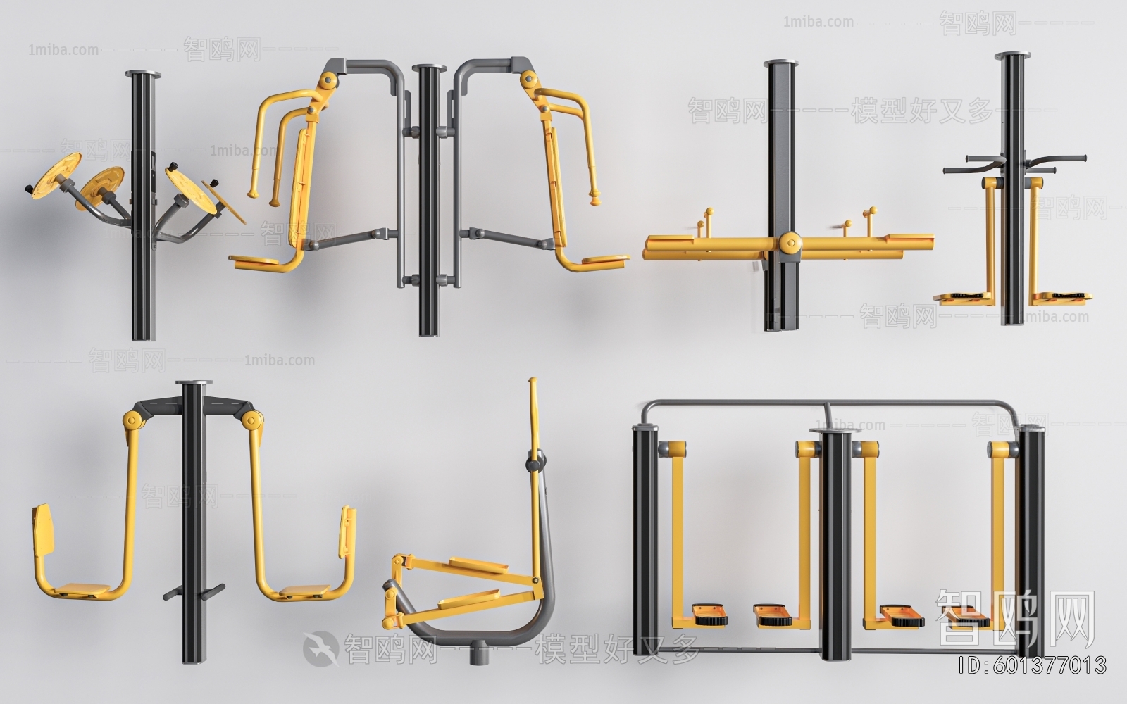 Modern Fitness Equipment