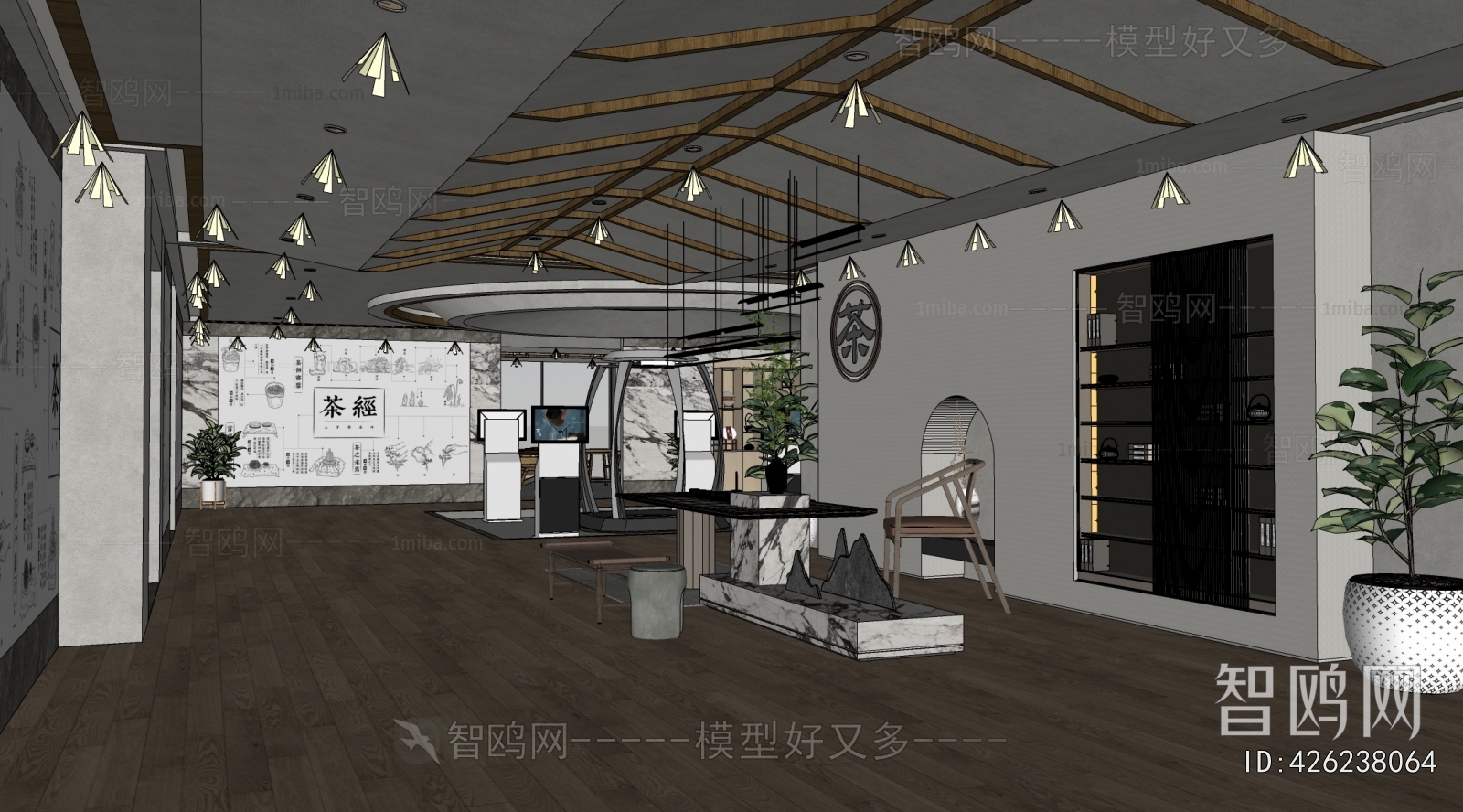 新中式茶文化展厅