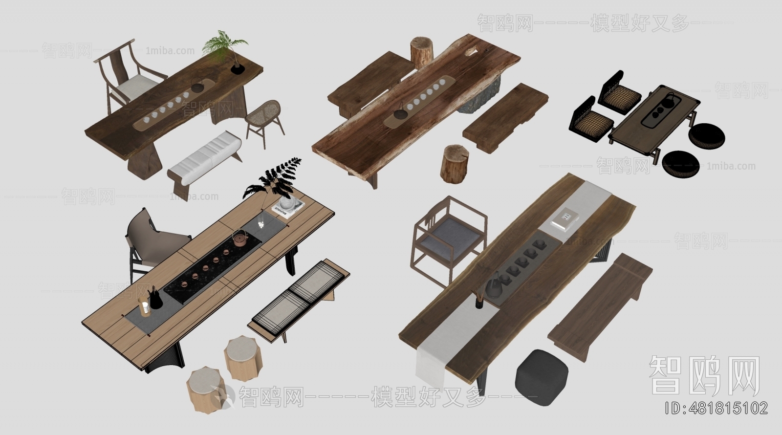 New Chinese Style Tea Tables And Chairs